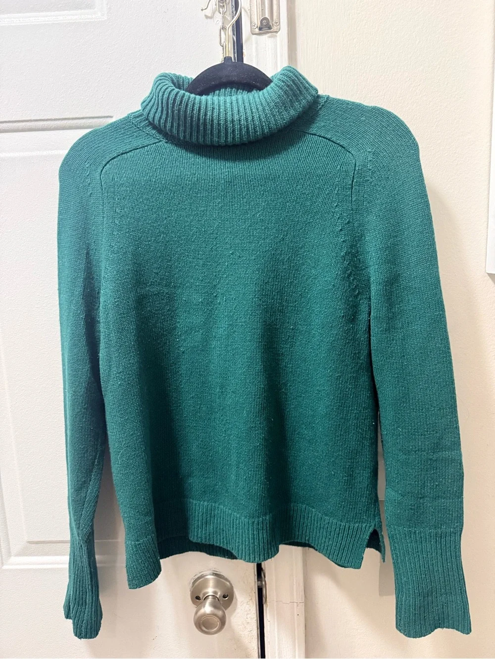 J. Crew Emerald Green Turtleneck Sweater‎
